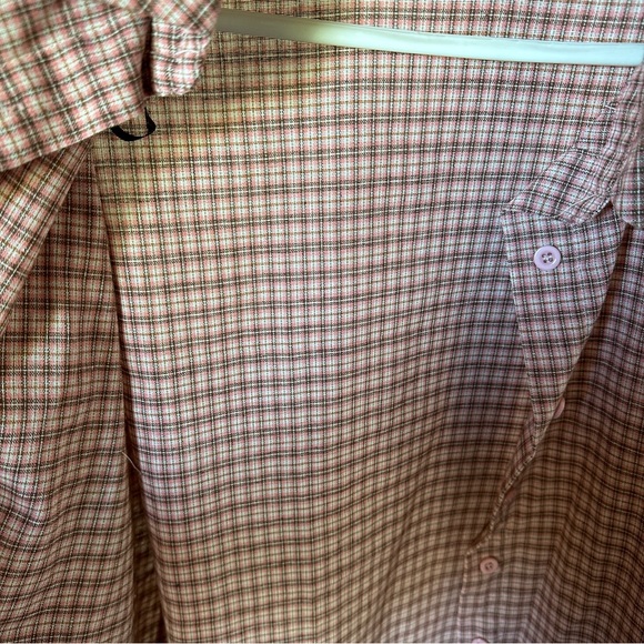 Missguided Over-Sized Button-Up Plaid Shirt - Picture 4 of 6